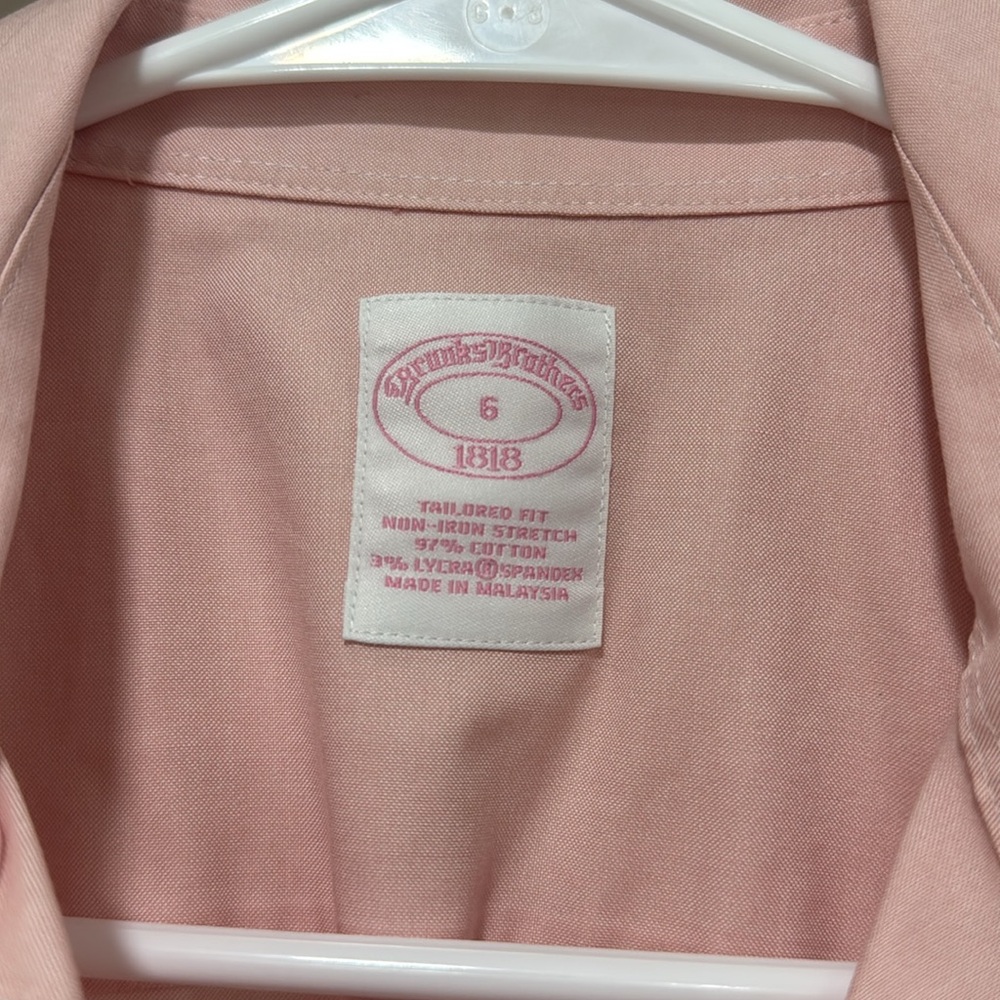 Brooks Brothers- Pink Dress Shirt- Tailored Fit - Picture 2 of 4